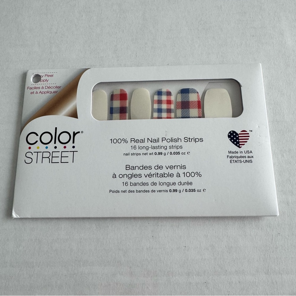 *Retired* Color Street: Plaid in the USA | Fourth of July Patriotic America - Picture 3 of 16